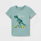 Toddler Boys' Construction Dino Short Sleeve Graphic T-shirt - Cat & Jack Green