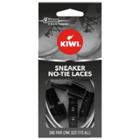 Kiwi Shoelaces Laces- No Tie White/black, Gray