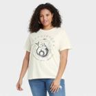 Grayson Threads Women's Plus Size Capricorn Zodiac Short Sleeve Graphic T-shirt - White