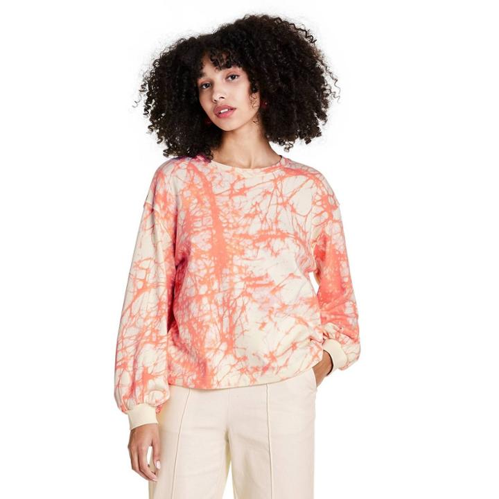 Women's Marble Print High-low Sweatshirt - Rachel Comey X Target Pink Xxs