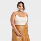 Women's Plus Size Slim Fit Knit Camisole - Ava & Viv