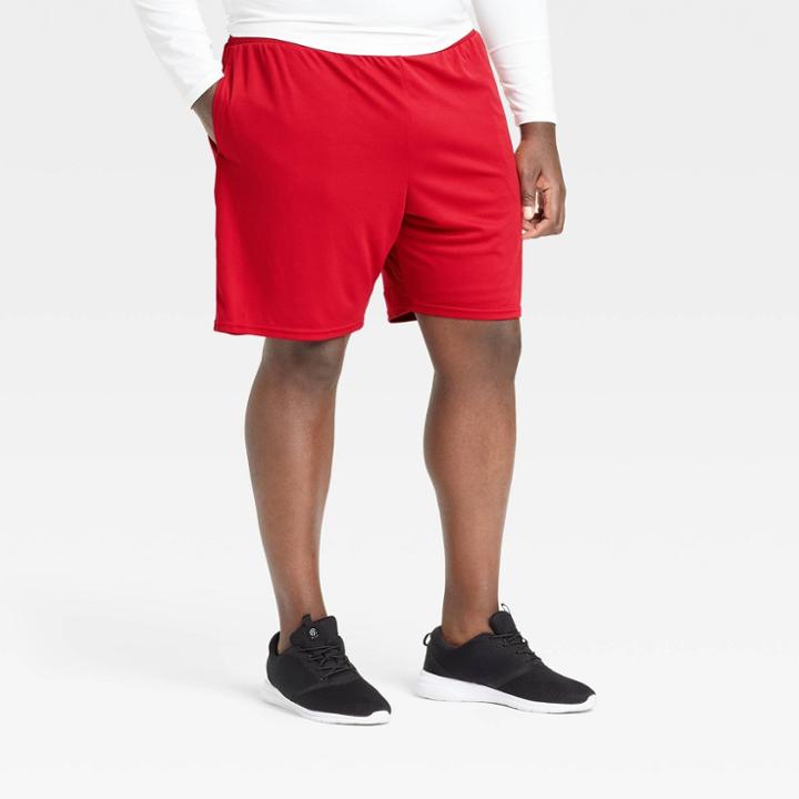 All In Motion Men's Big & Tall Mesh Shorts - All In