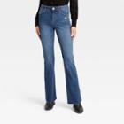 Women's High-rise Bootcut Jeans - Knox Rose Dark Wash