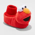 Toddler Boys' Elmo Bootie Slippers Red