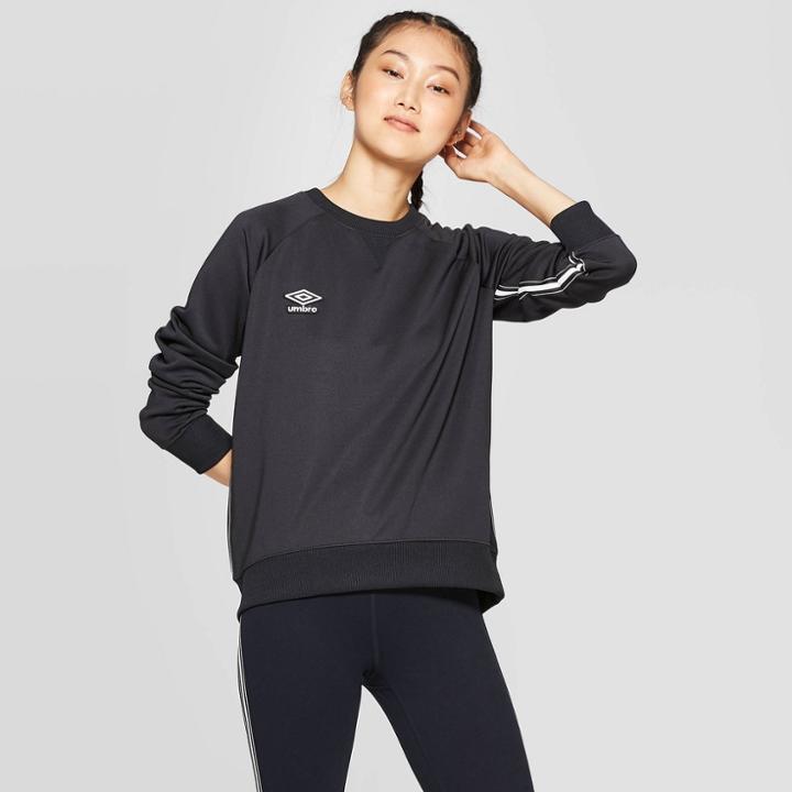 Umbro Women's Double Knit Pullover - Black