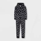 Boys' Graffiti Icon Blanket Sleeper Pajama Jumpsuit - Art Class Black
