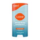 Lume Whole Body Smooth Solid Deodorant Stick - Unscented