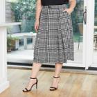 Women's Plus Size Birdcage Midi Skirt - Who What Wear Black