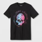 Avalon Apparel Men's Short Sleeve Skull Crew Graphic T-shirt - Black