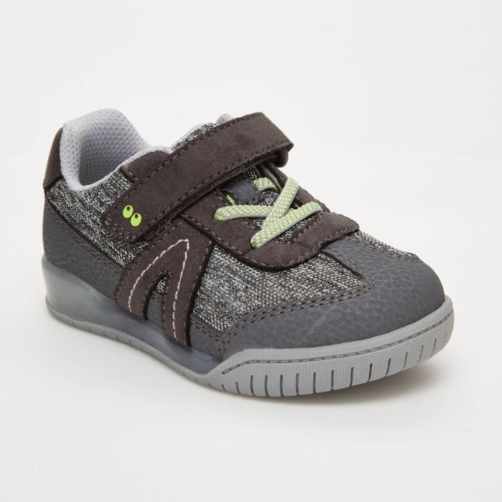 Toddler Boys' Surprize By Stride Rite Nico Sneakers - Gray 4, Toddler Boy's