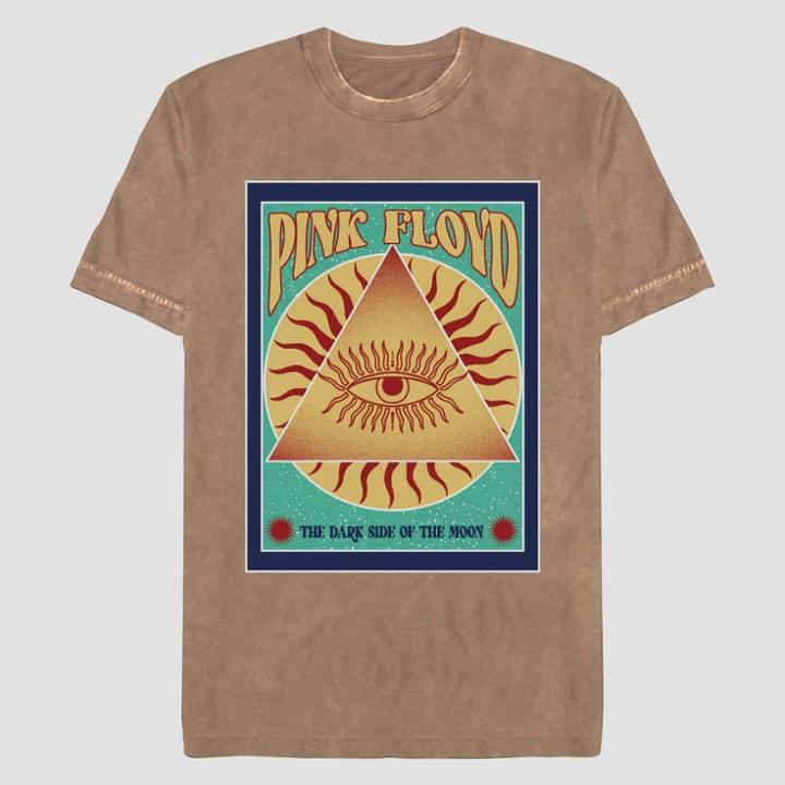Men's Pink Floyd Short Sleeve Graphic T-shirt - Brown