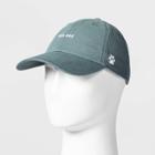 Wemco Men's Dog Dad Baseball Hat - Teal One Size,