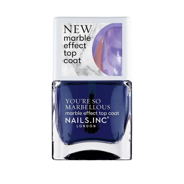 Nails Inc. Marble Effect Top Coat - Taken For Granite