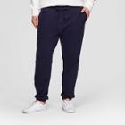 Men's Tall 31.5 Regular Jogger Fit Sweatpants - Goodfellow & Co Xavier Navy Xlt, Xavier Blue
