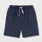 Boys' Mineral Wash Knit Pull-on Shorts - Art Class Navy