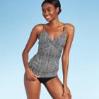 Women's Over The Shoulder Tankini Top - Kona Sol Black