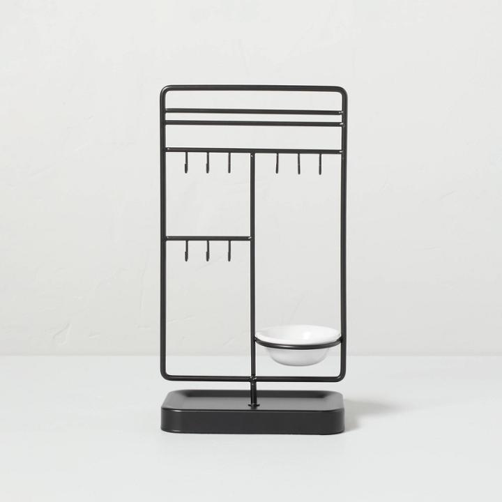 Hearth & Hand With Magnolia Jewelry Organization Stand Matte Black - Hearth & Hand With