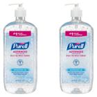 Purell Advanced Hand Sanitizer Refreshing Gel 2ct Pump Bottle