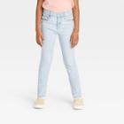 Girls' High-rise Ultimate Stretch Skinny Jeans - Cat & Jack Light Wash