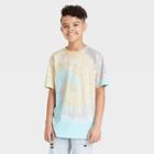 Boys' Swirl Tie-dye Short Sleeve T-shirt - Art Class