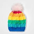 Girls' Cable Beanies - Cat & Jack Multi One Size, Girl's,