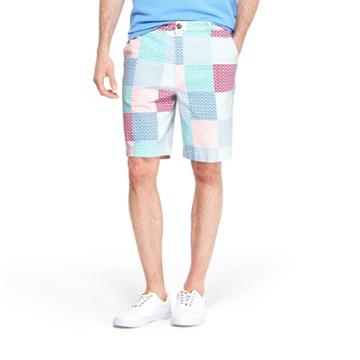 Men's Patchwork Whale Shorts - Pink/blue 30 - Vineyard Vines For Target,