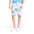 Men's Patchwork Whale Shorts - Pink/blue 30 - Vineyard Vines For Target,