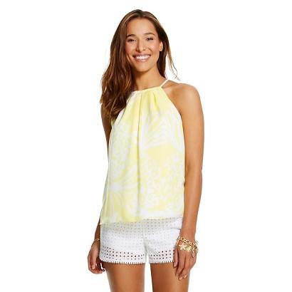 Lilly Pulitzer For Target Women's Halter Top - Pineapple Punch -