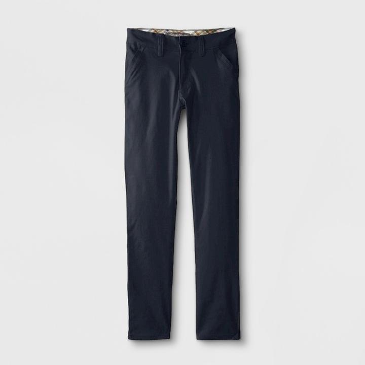 Eddie Bauer Girls' Stretch Skinny Pants Navy (blue)
