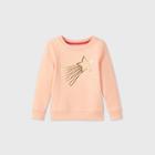 Toddler Girls' Foil Star Fleece Sweatshirt - Cat & Jack