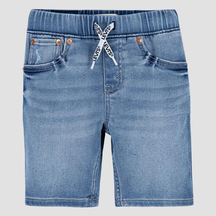 Levi's Boys' Skinny Fit Pull-on Dobby Jean Shorts - Salt Lake