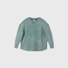 Women's Plus Size French Terry Pullover - All In Motion Green