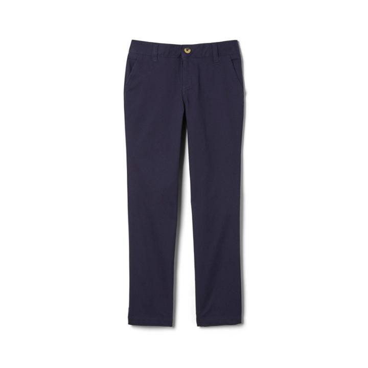 French Toast Girls' Uniform Chino Pants - Navy