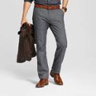 Men's Straight Fit Trouser Pants - Goodfellow & Co Black 42x34,