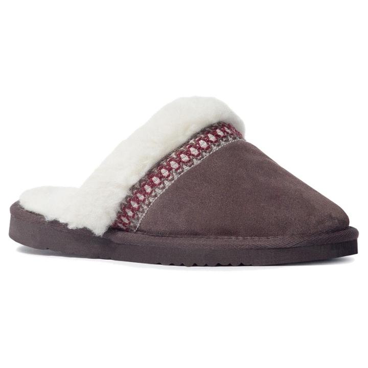 Women's Muk Luks Dawn Slide Slippers - Coffee