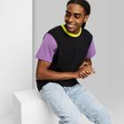 Men's Standard Fit Colorblock Short Sleeve Crewneck T-shirt - Original Use