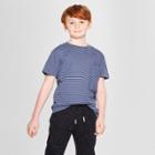 Target Boys' Stripe Short Sleeve T-shirt - Art Class Blue