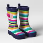 Sun Squad Kids' Garden Rain Boot Rainbow M (7/8) -