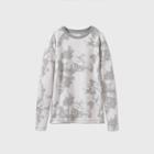Boys' Long Sleeve Fitted Performance Crewneck T-shirt - All In Motion Cloudy Gray