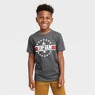 Boys' Top Gun Short Sleeve Graphic T-shirt - Heather Gray