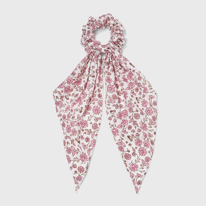Floral Tail Hair Twister - Universal Thread Pink