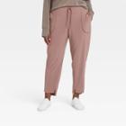 Women's Plus Size Stretch Woven Pants - All In Motion Brown