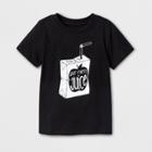 Toddler Short Sleeve 'but First, Juice' Graphic T-shirt - Cat & Jack Black 18m, Toddler Unisex
