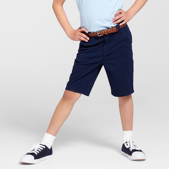 Girls' Chino Shorts - Cat & Jack Navy
