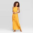 Women's Sleeveless Square Neck Maxi Dress - Universal Thread Yellow
