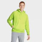 Men's Cotton Fleece Pullover Hoodie - All In Motion Green