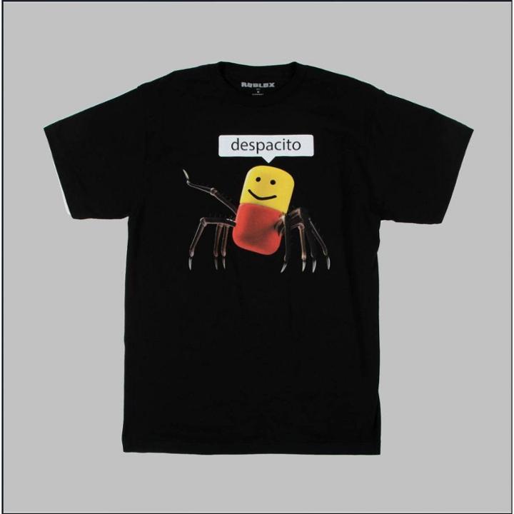 Men's Roblox Despacito Short Sleeve Graphic T-shirt - Black
