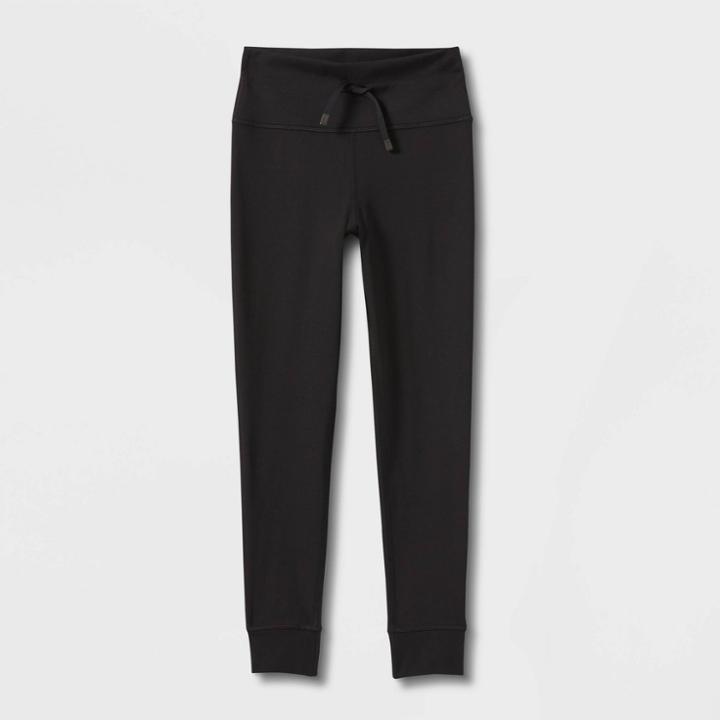 Girls' Jogger Leggings - All In Motion Black