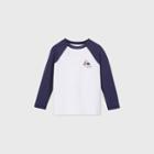 Toddler Boys' Sailboat Long Sleeve Rash Guard - Cat & Jack Navy/white