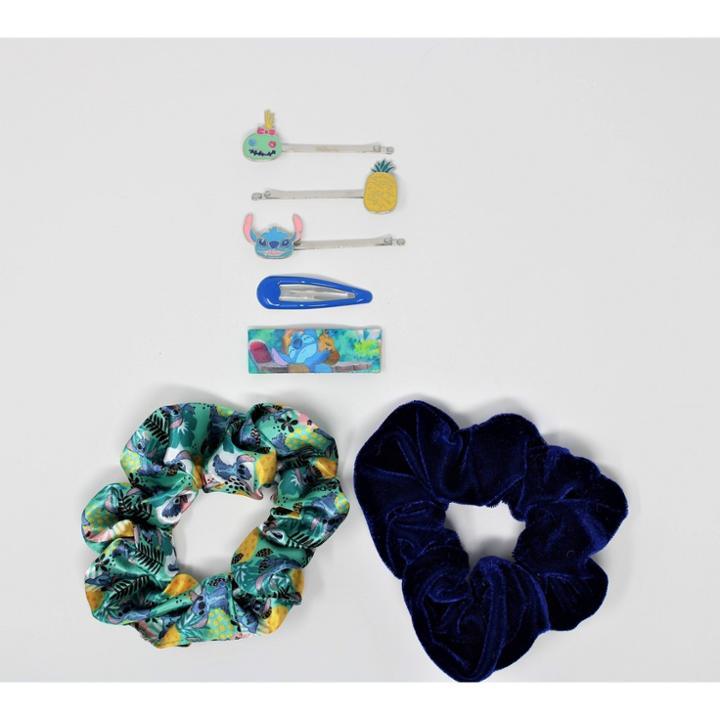 Girls' Disney Lilo & Stitch 7pk Hair Clip